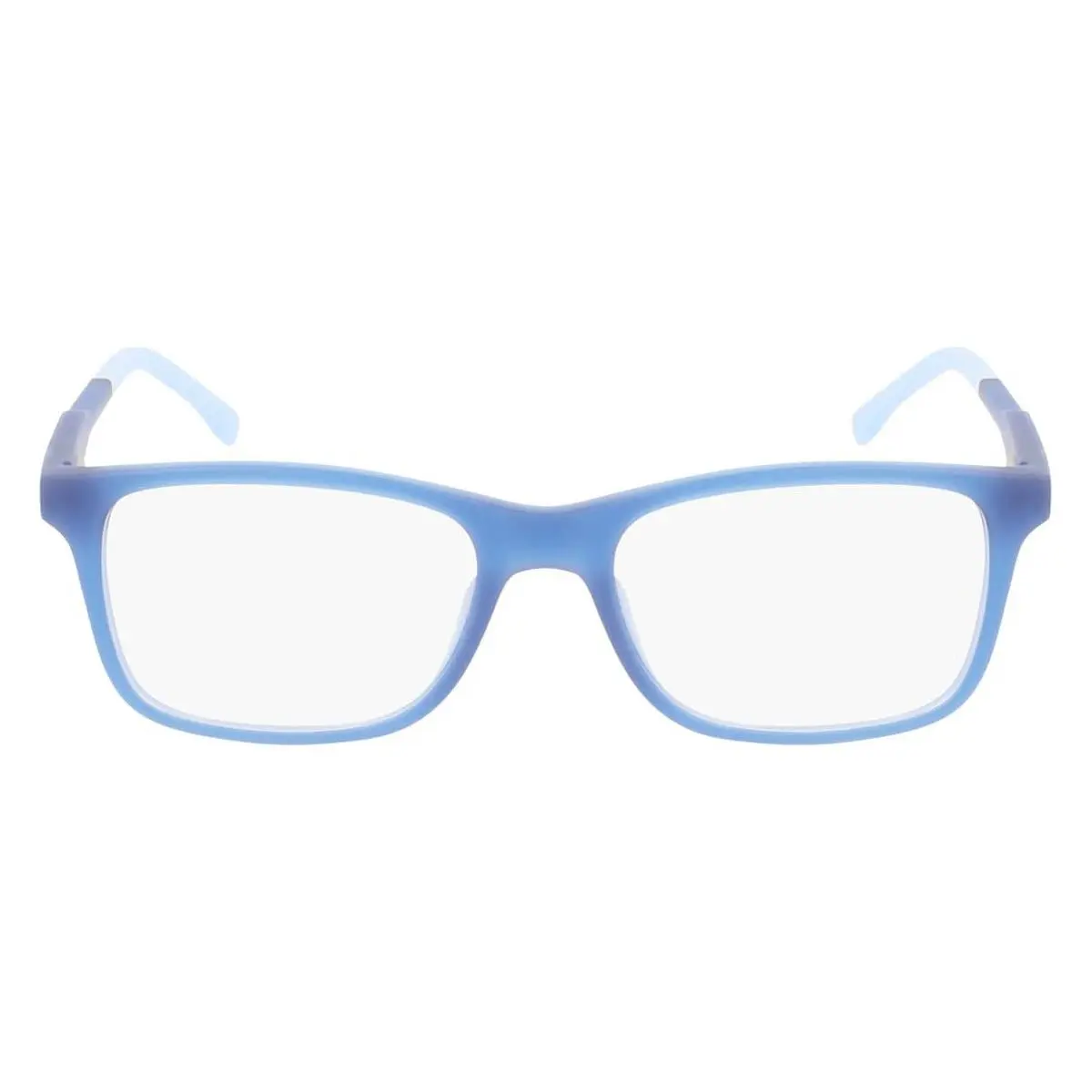 Lacoste L3647 Eyeglasses Kids Matte Blue Lumi Rectangle 50mm