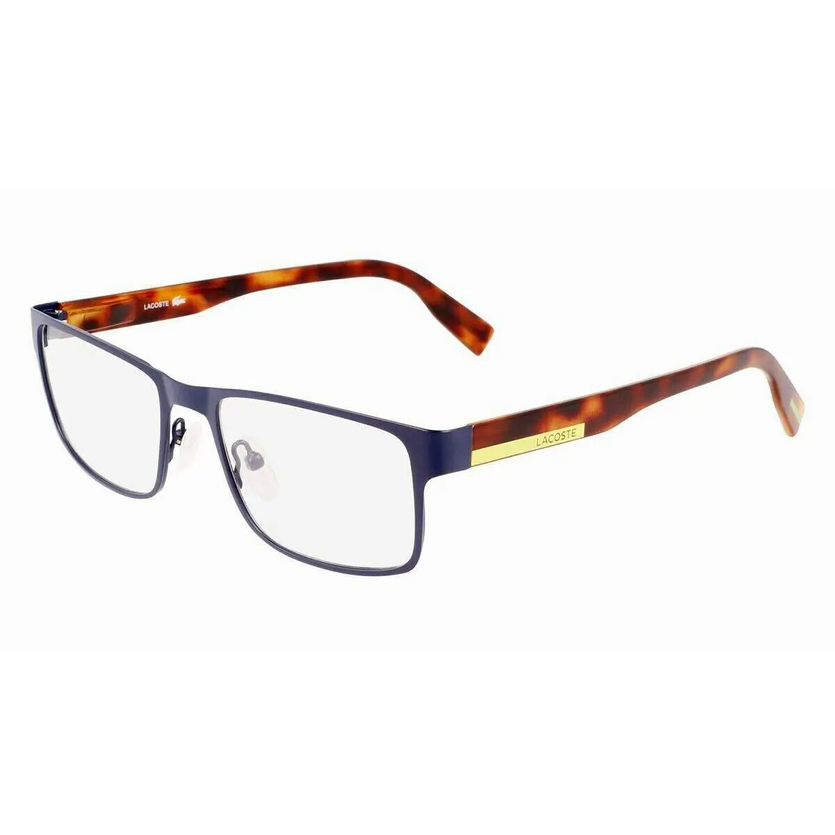 Lacoste L2283 401 55mm Men`s Eyeglasses Ophthalmic Matte Blue Metal