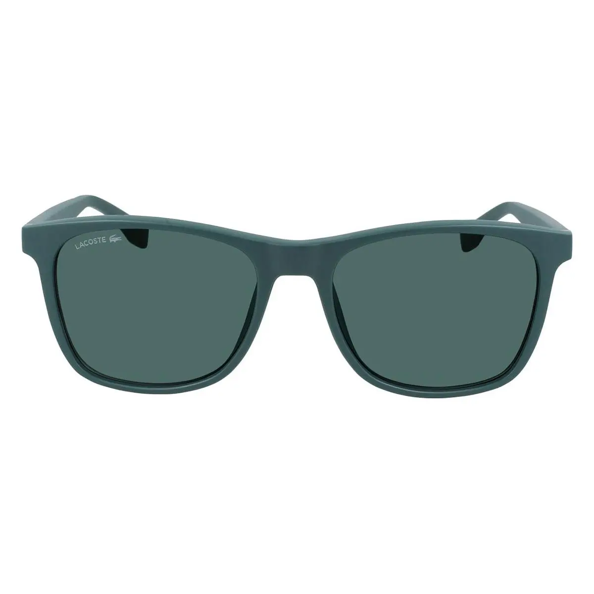Lacoste L860SE Sunglasses Men Dark Green Matte Rectangle 56mm