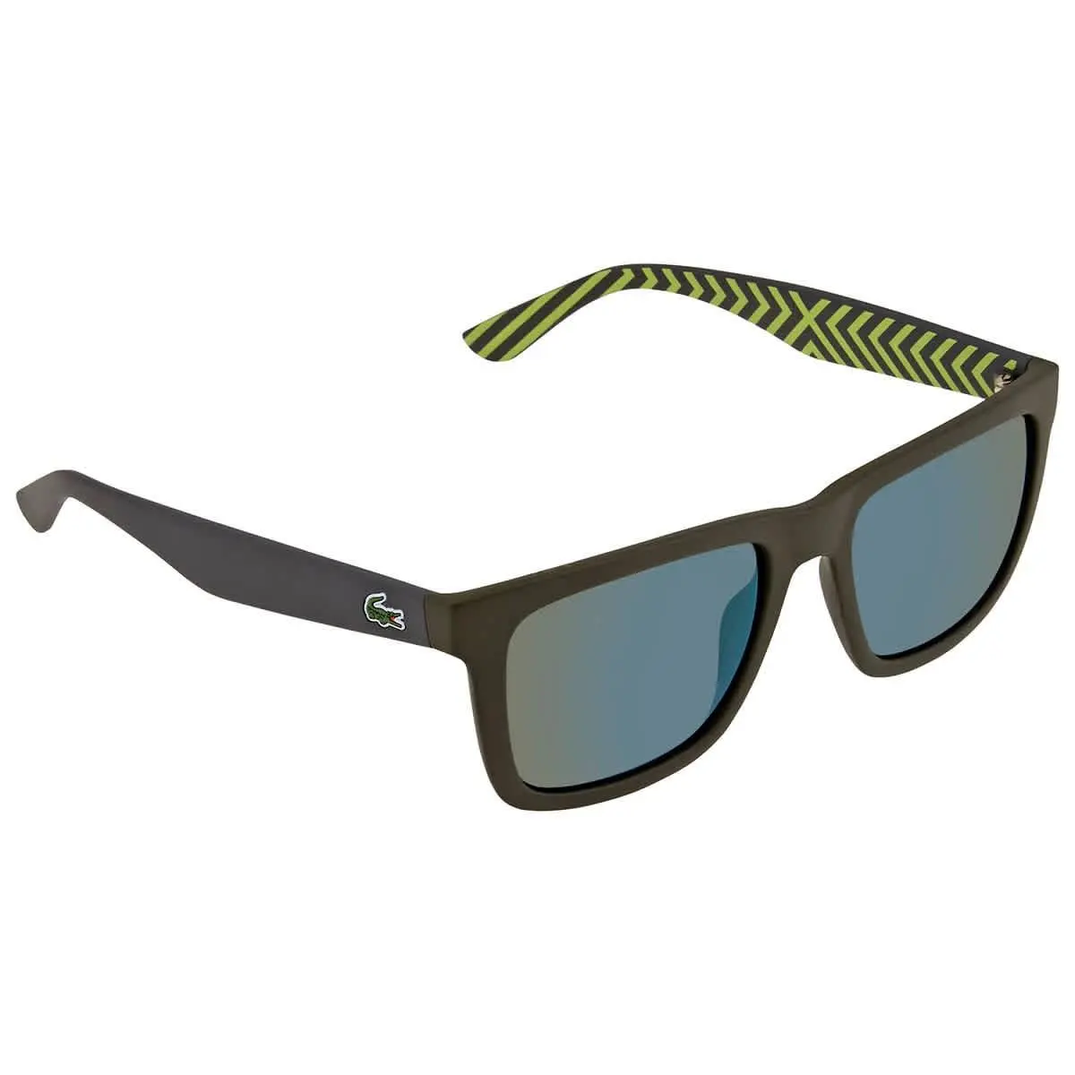 Lacoste Grey Square Men`s Sunglasses L750S 318 54 L750S 318 54