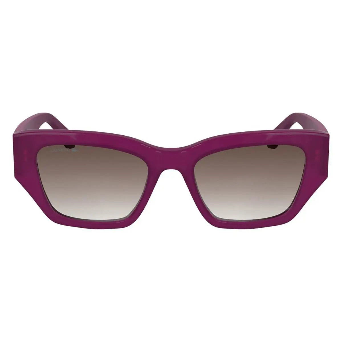 Lacoste L6053S Sunglasses Female Opaline Cyclamen 52mm - Frame: Opaline Cyclamen, Lens: Opaline Cyclamen
