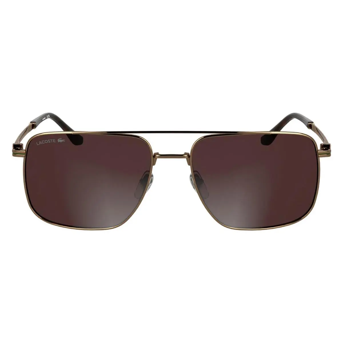 L272S Sunglasses Male Amber Gold 58mm by Lacoste