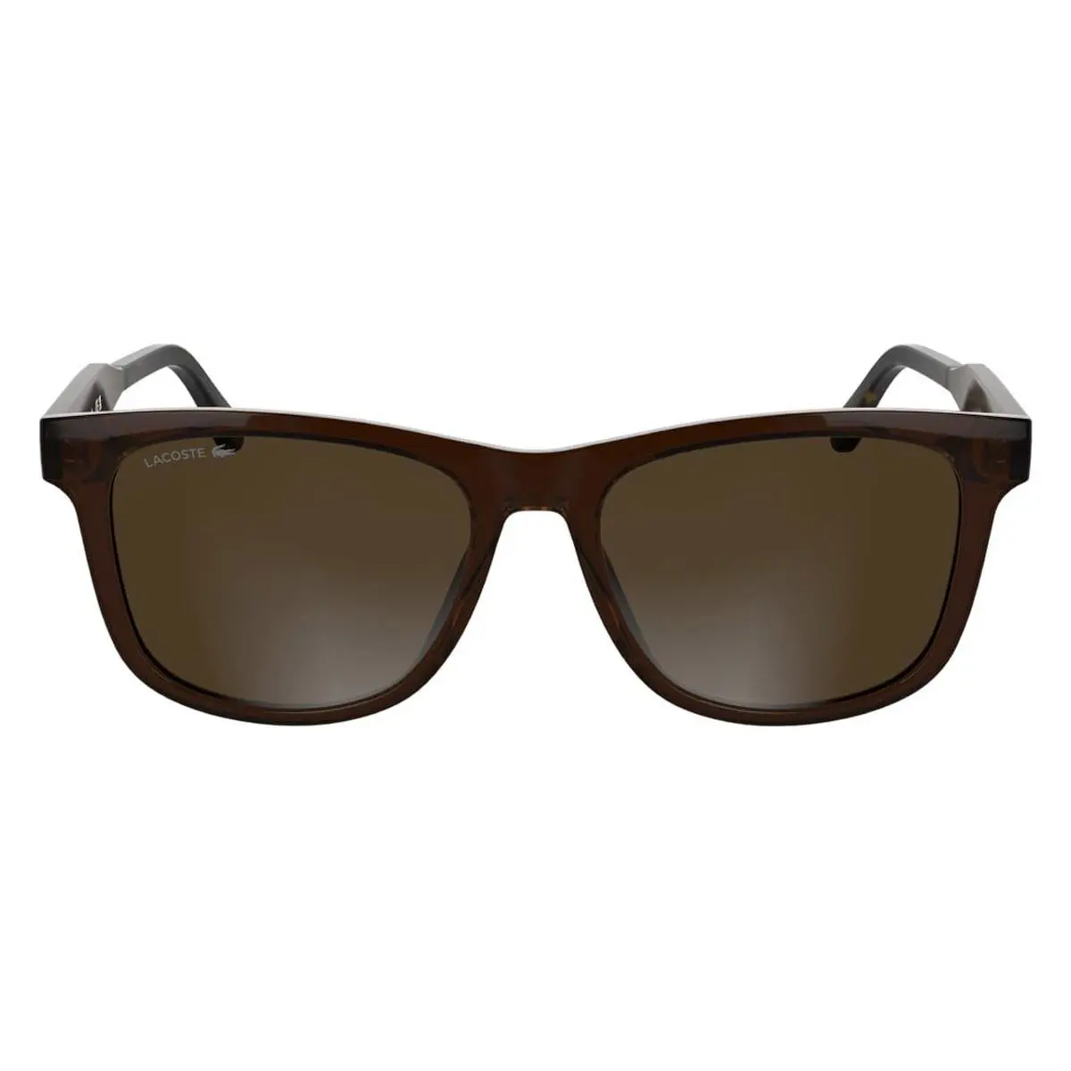Lacoste L6060S Sunglasses Male Transparent Dark Brown 54mm