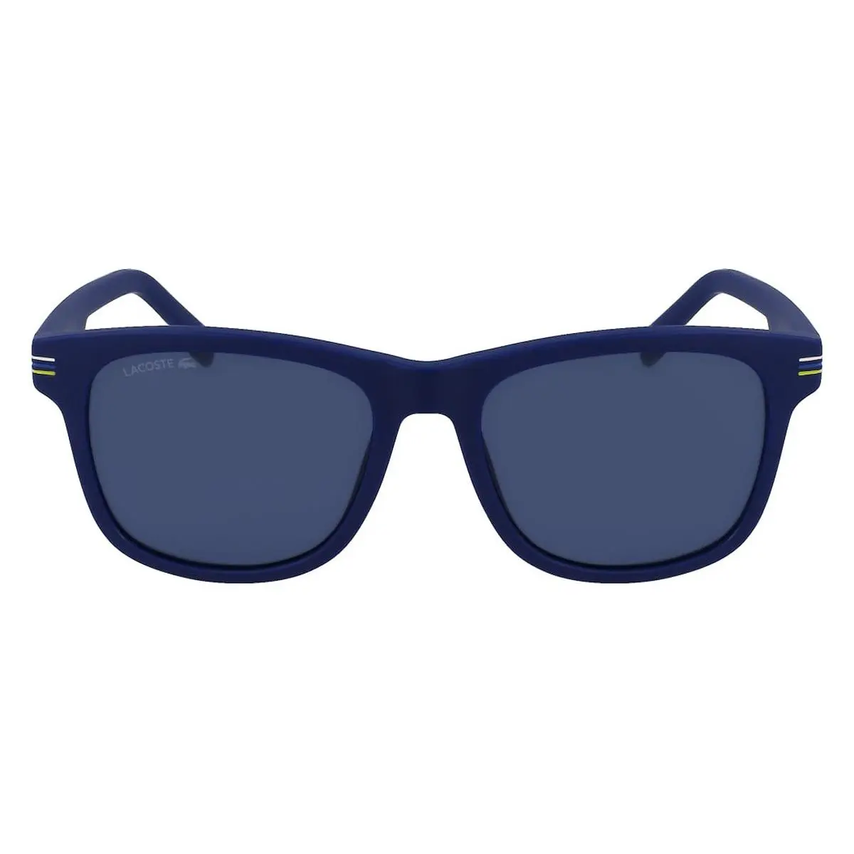 Lacoste L995S Sunglasses Men Matte Blue Square 53mm