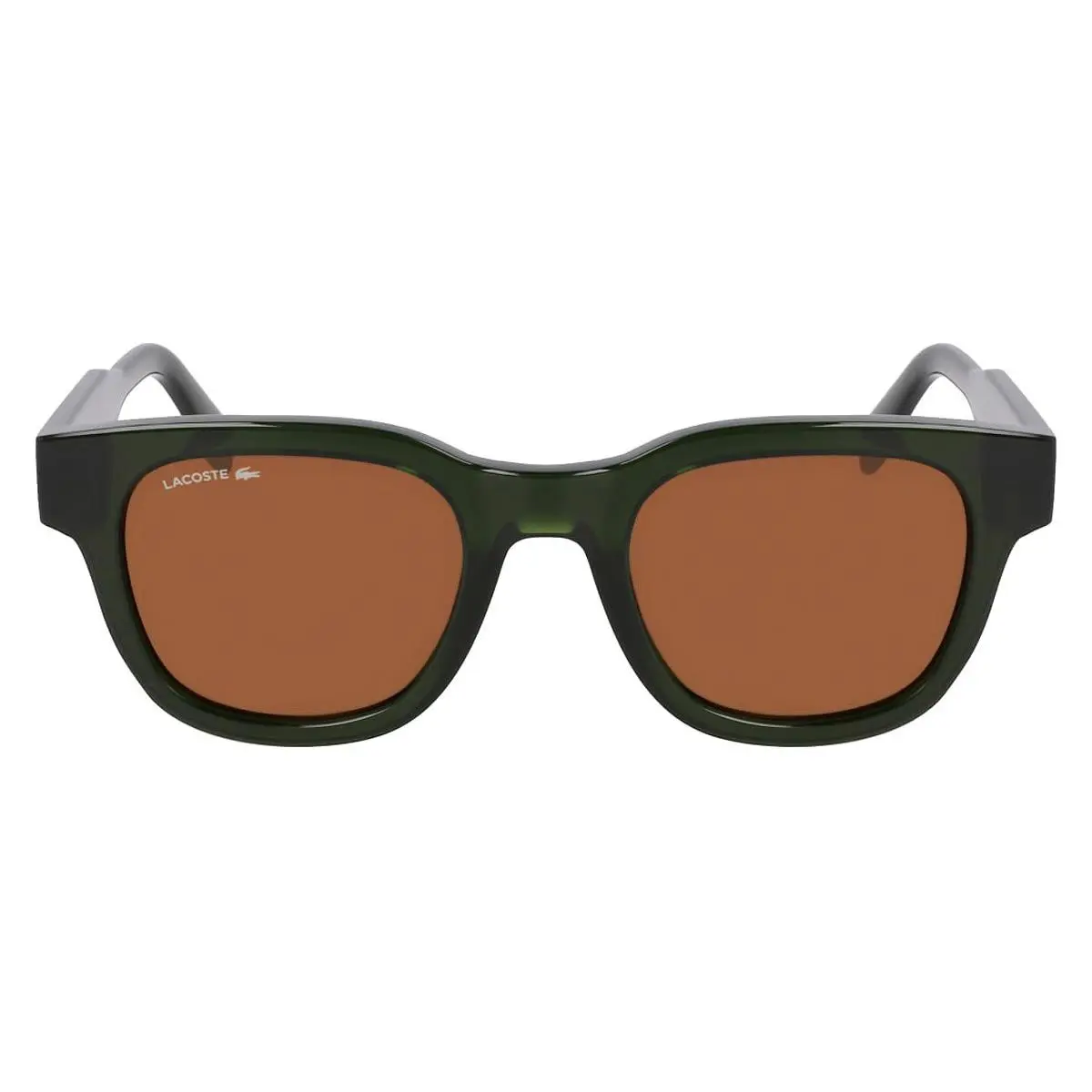 Lacoste L6023S Sunglasses Unisex Khaki 49mm