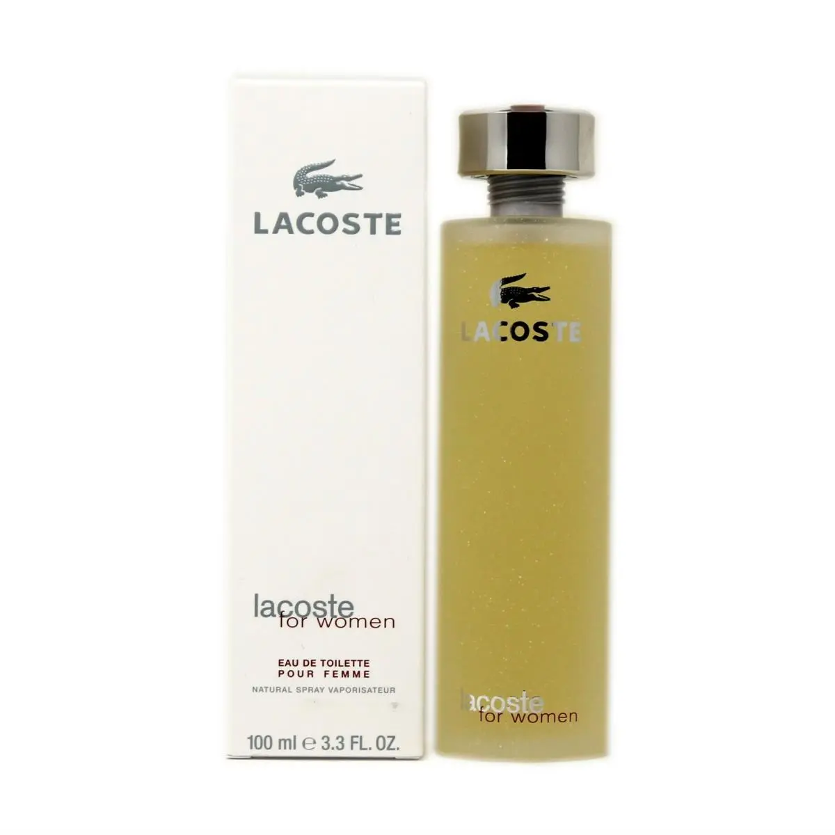 Lacoste For Women Eau DE Toilette Natural Spray 100 ML/3.3 Fl.oz