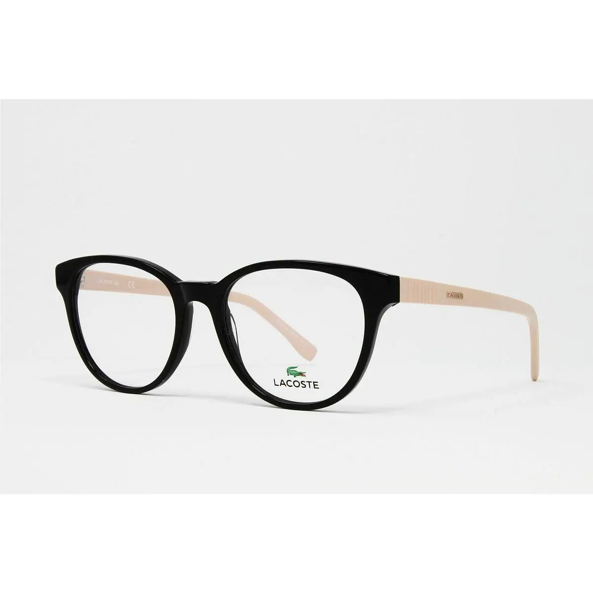 Lacoste Women`s Round Eyeglasses L2834 001 Black 52mm