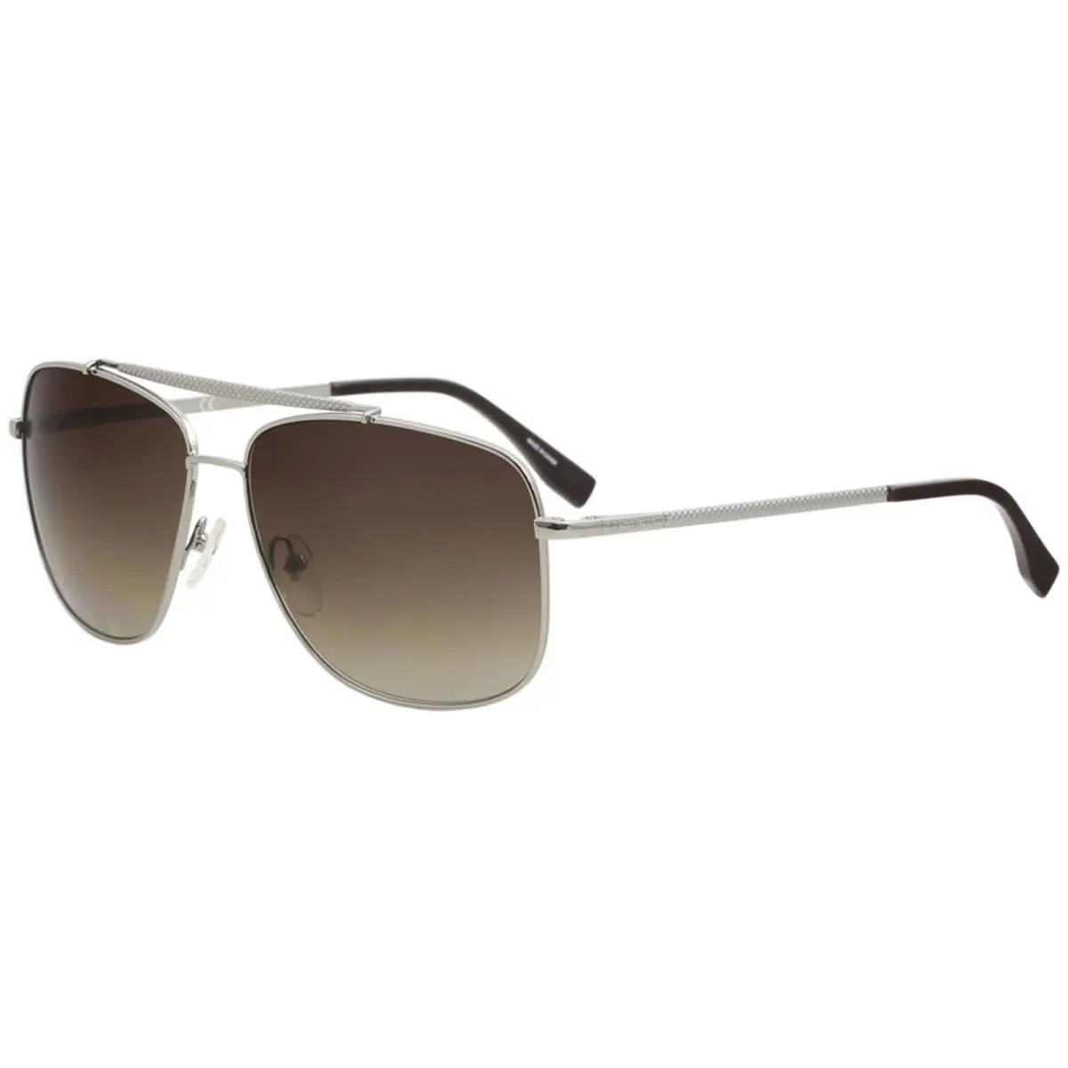 Lacoste Men`s L188S L/188/S 035 Light Gunmetal Fashion Pilot Sunglasses 59mm