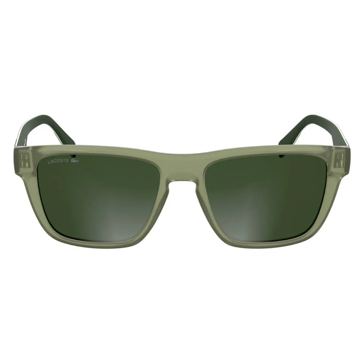 Lacoste L6058S Sunglasses Male Matte Khaki 54mm - Frame: Matte Khaki, Lens: Matte Khaki