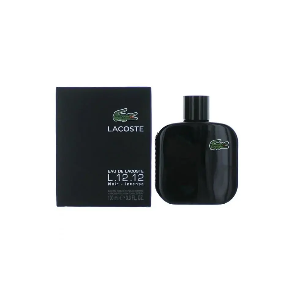 Lacoste Eau De Lacoste L.12.12 Noir Intense 3.3 oz / 100 ml Eau De Toilette Men`