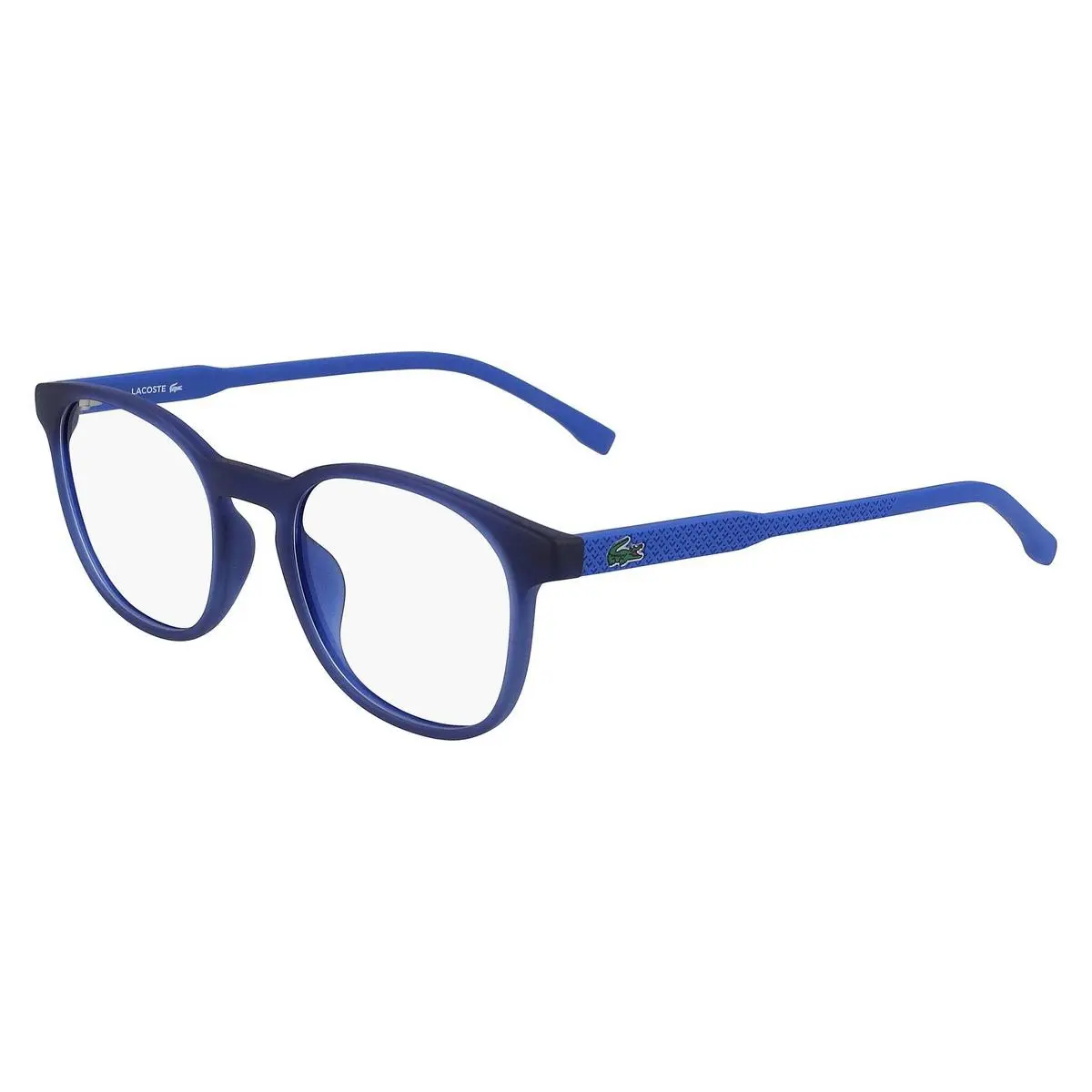 Lacoste L3632 Eyeglasses Kids Matte Blue Round 47mm