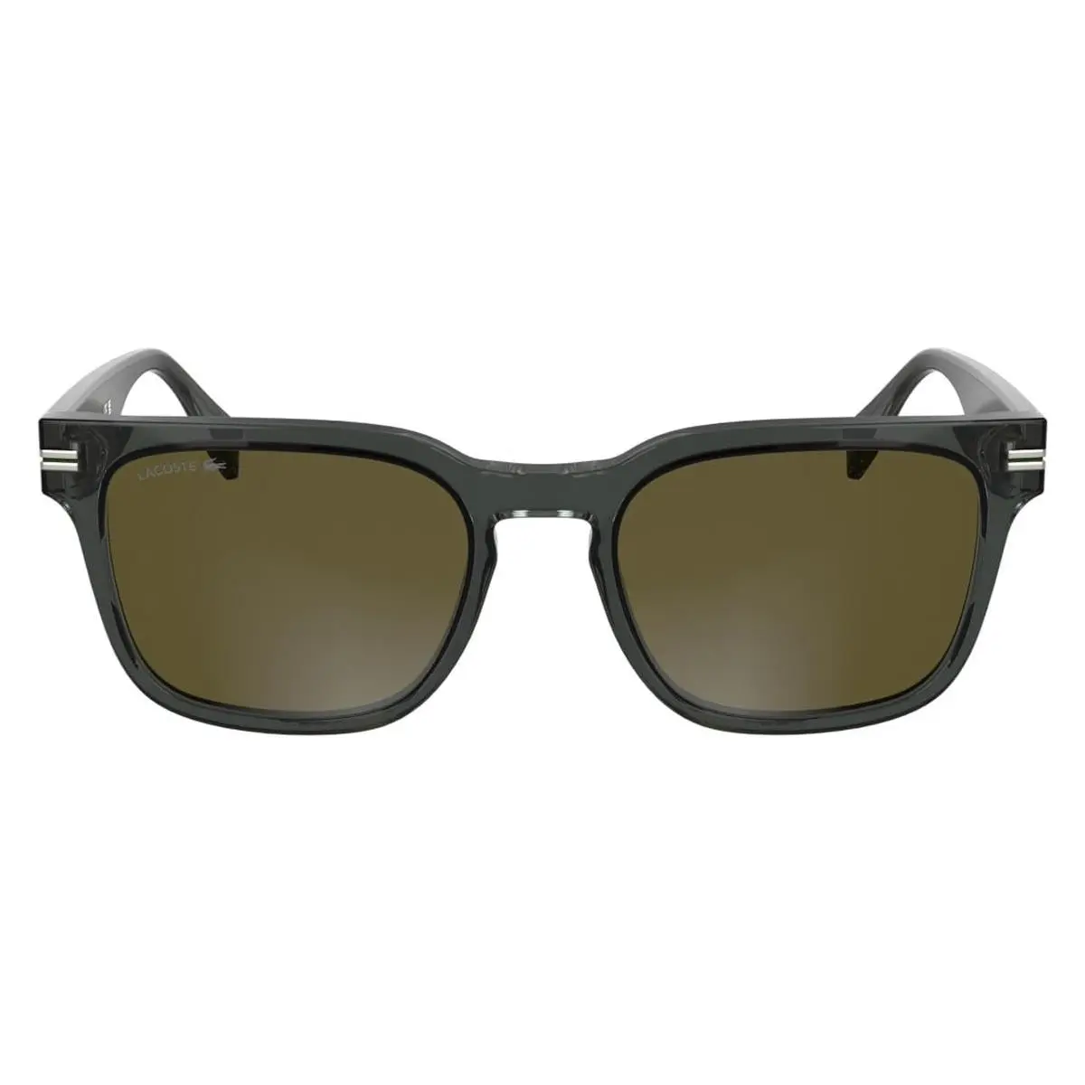 Lacoste L6065S Sunglasses Male Transparent Gray 54mm