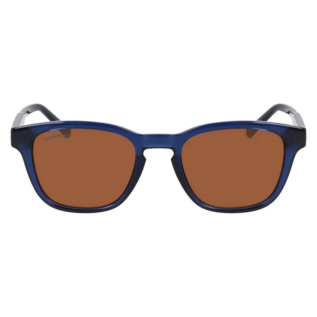Lacoste L6026S Sunglasses Men Transparent Blue 51mm - Frame: Transparent Blue