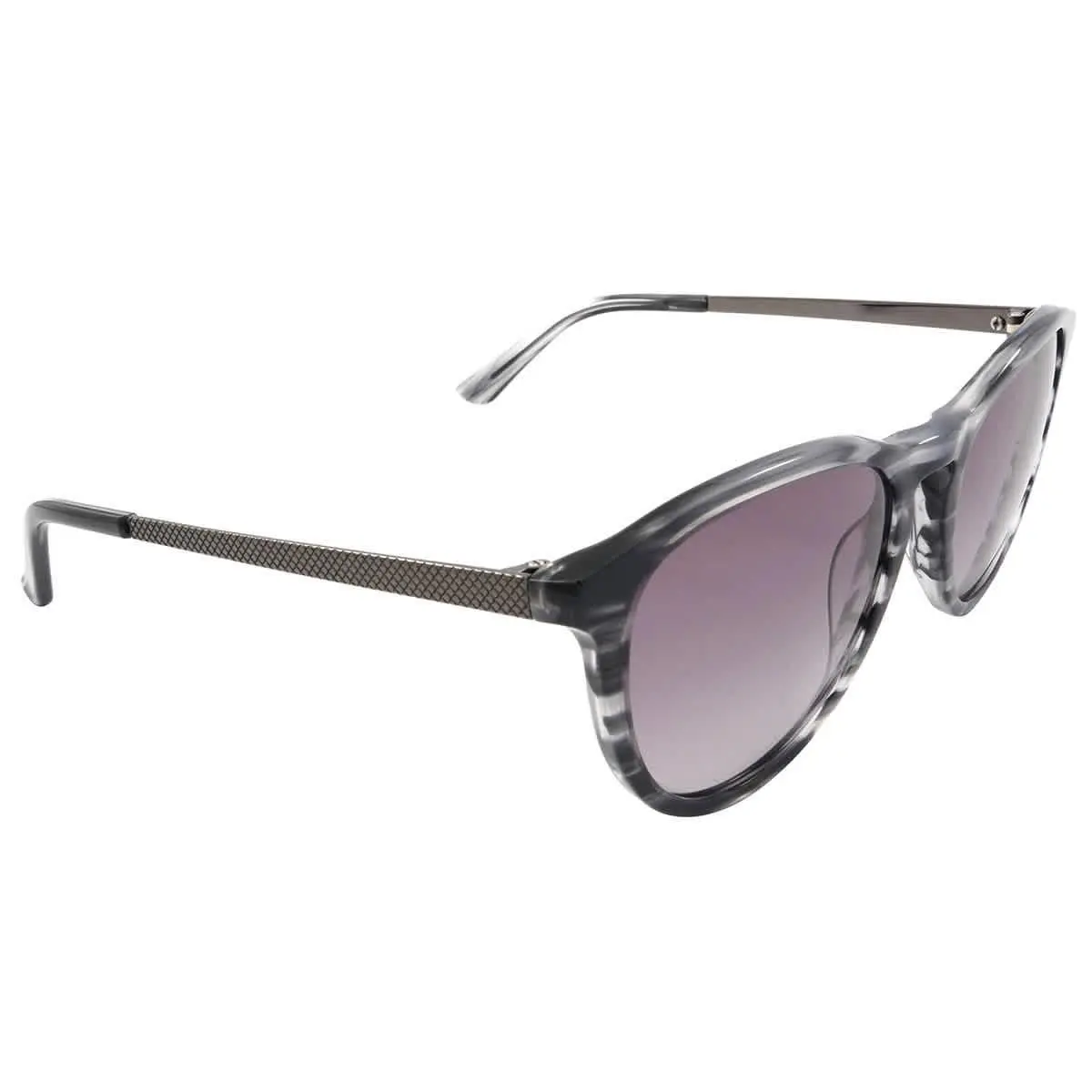 Lacoste Grey Round Unisex Sunglasses L708S 035 50 L708S 035 50
