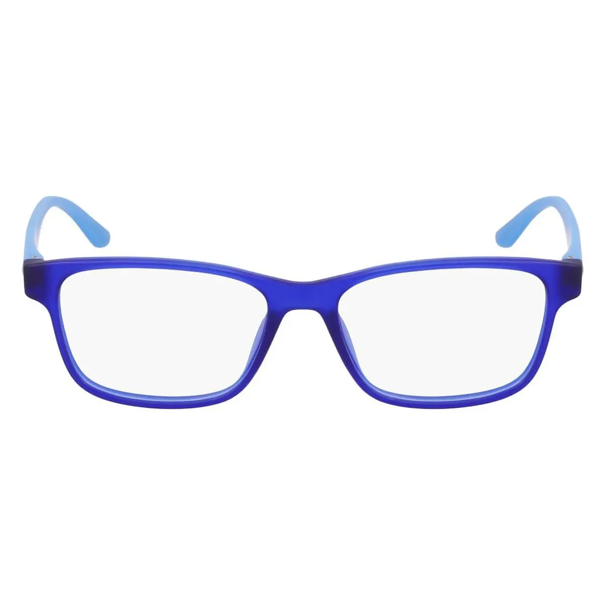 Lacoste L3804B Eyeglasses Kids Mid Blue Matte Rectangle 51mm