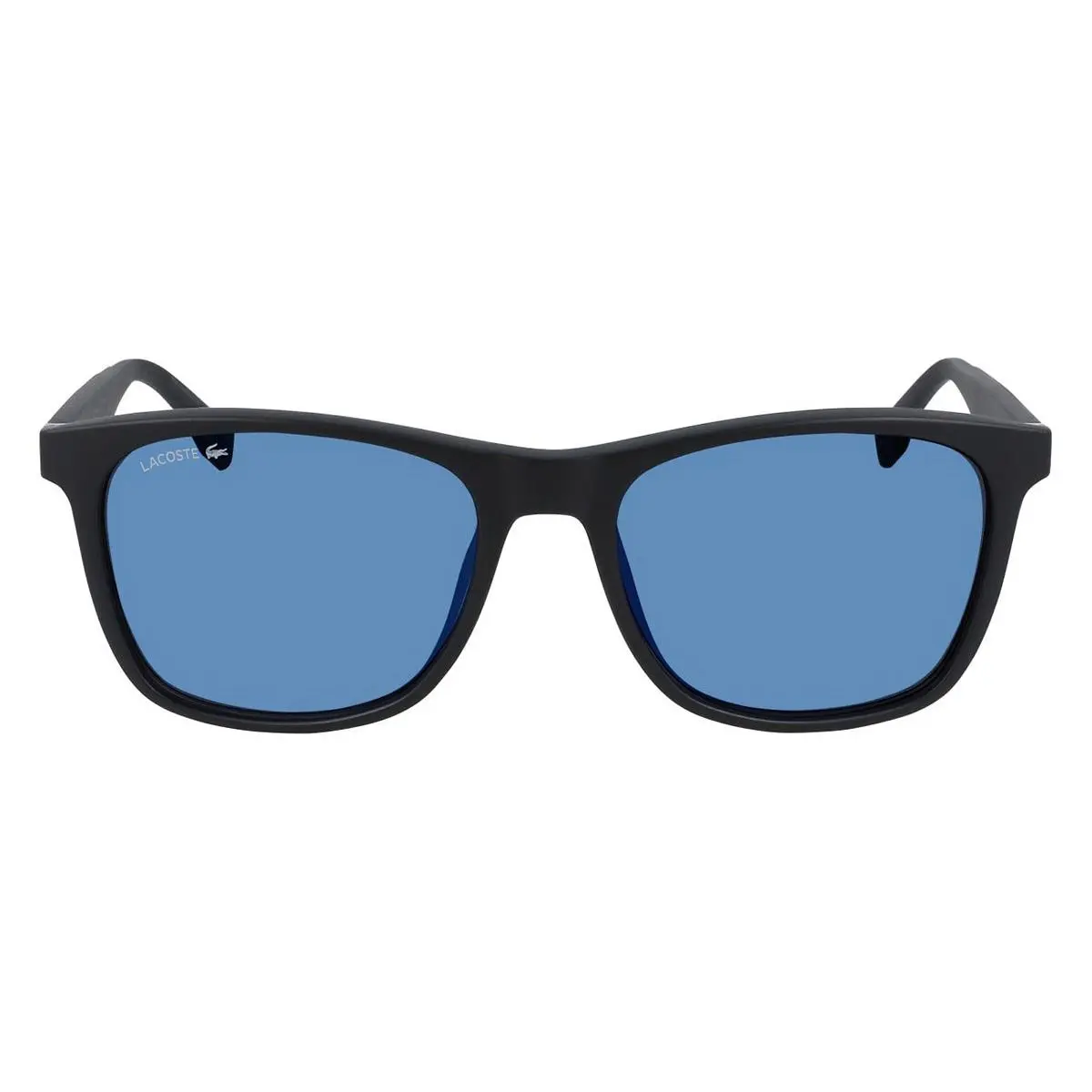 Lacoste L860SE Sunglasses Men Black Matte Rectangle 56mm
