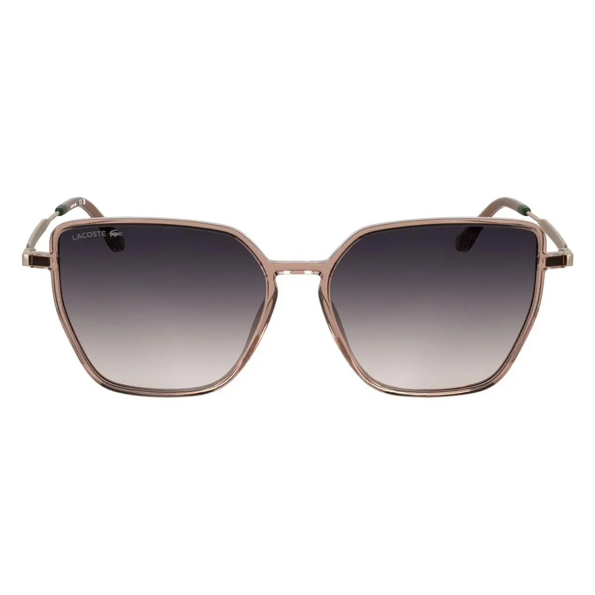 Lacoste L6062S Sunglasses Female Transparent Blush 56mm