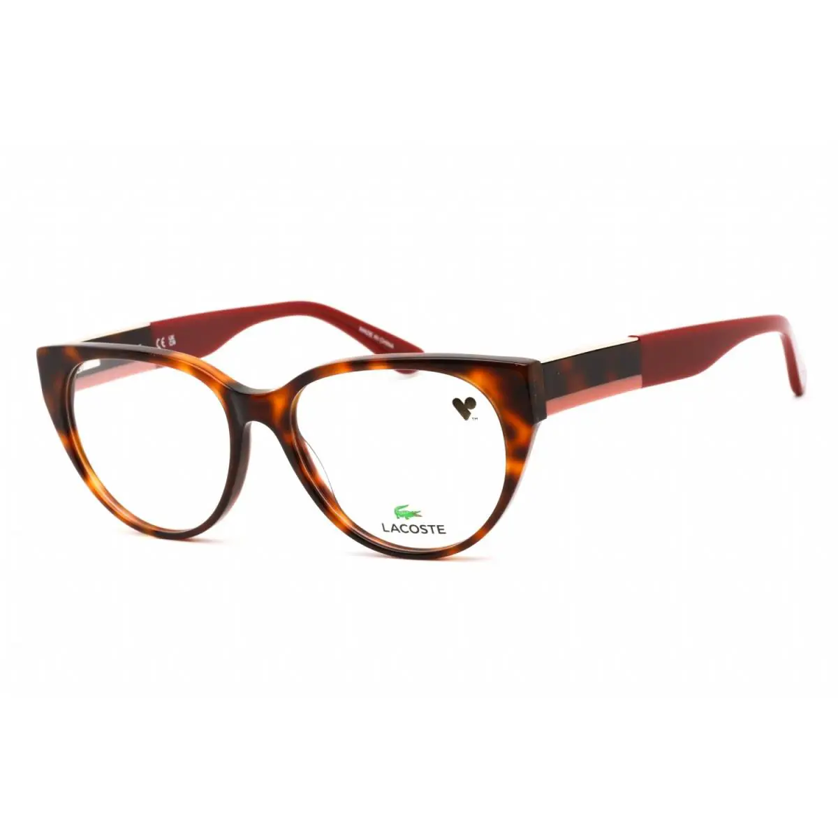 Lacoste L2906-240-55 Eyeglasses 0mm - Frame: Tortoise