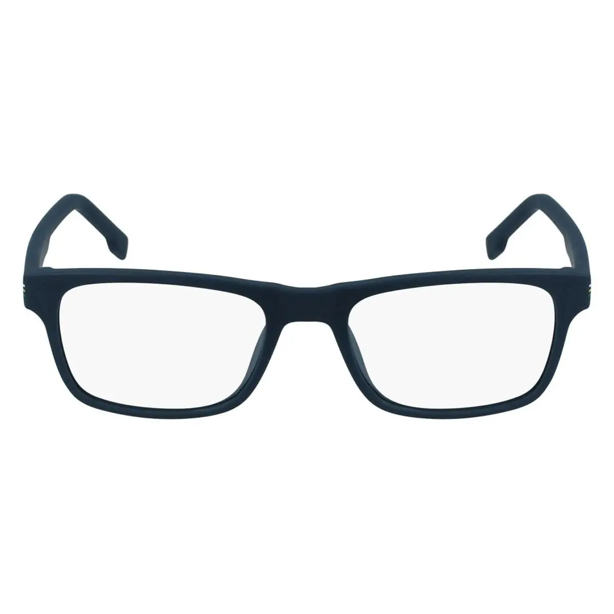 Lacoste L2886 Eyeglasses Men Matte Blue Rectangle 55mm