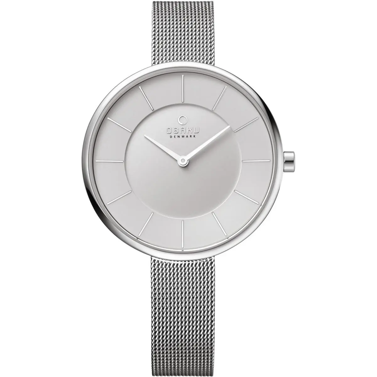 Women`s Sand White Dial Watch - V185LXCIMC by Obaku