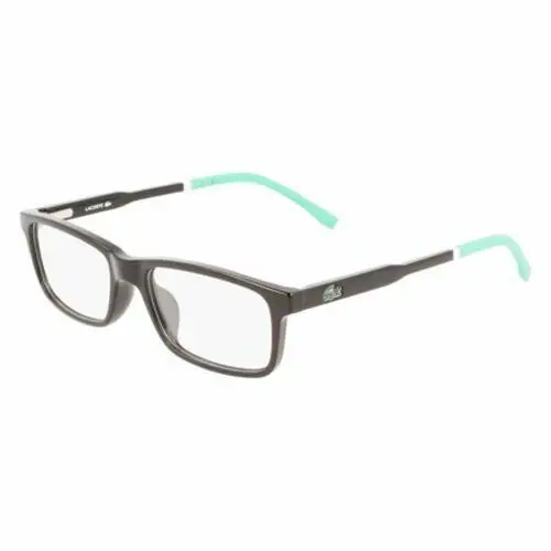 Kids Lacoste L3646 001 Black Green Eyeglasses 49/16/1140 with Lacoste Case