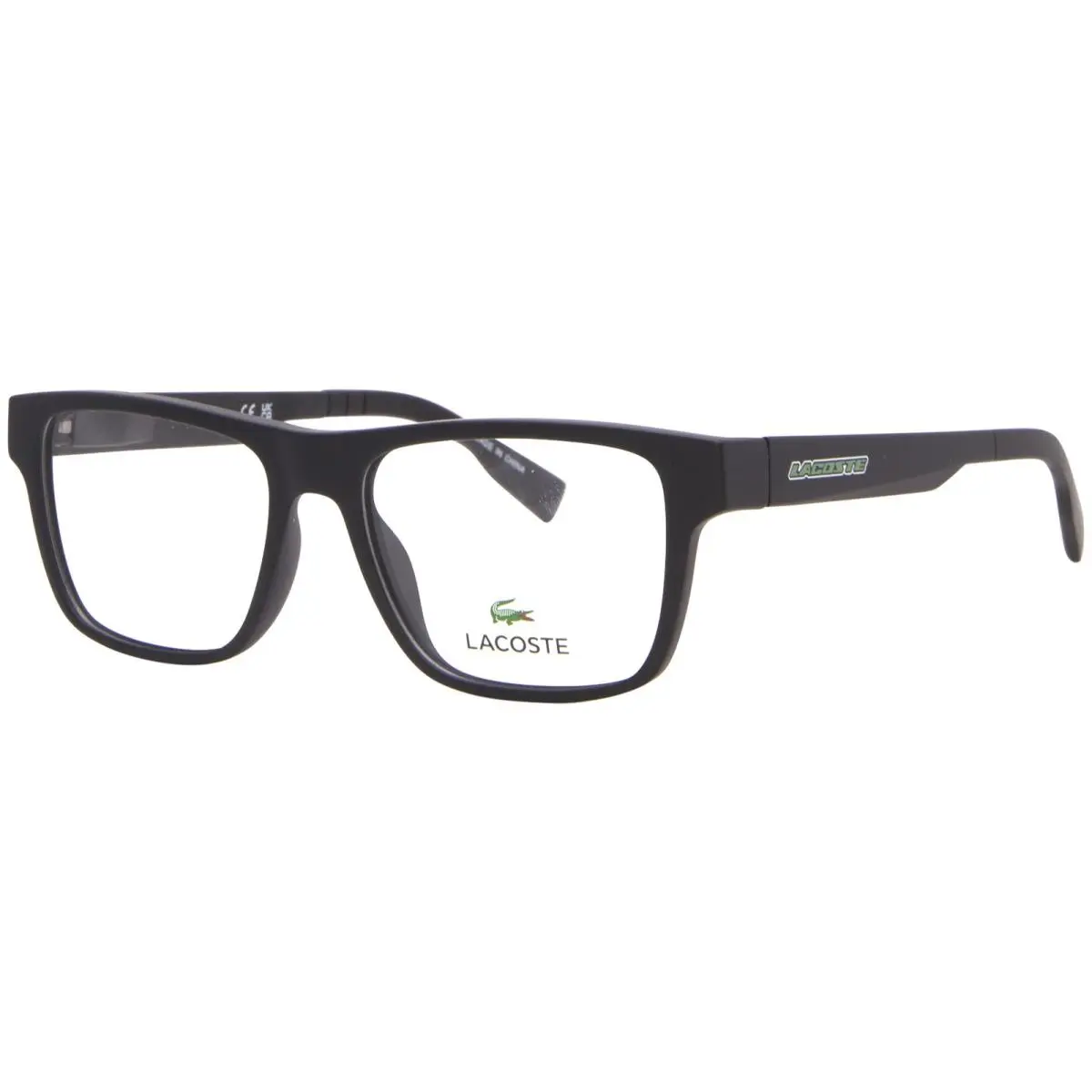 Lacoste L3655 002 Eyeglasses Frame Youth Kids Boy`s Matte Black Full Rim 49mm