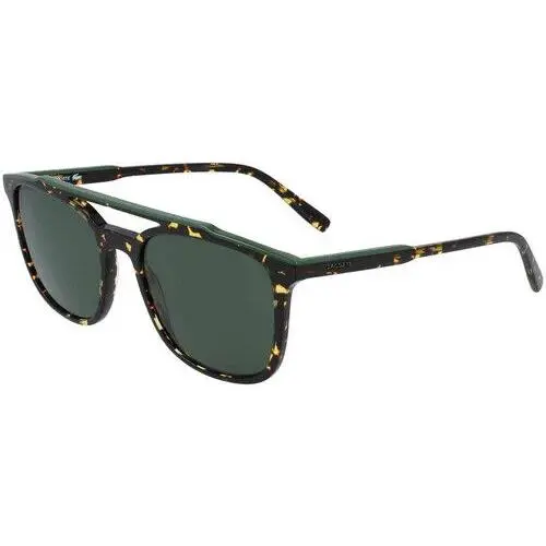 Lacoste Sunglasses - L924S 214 - Tokyo Havana / Green Lenses 55-19-145 - Frame: Tokyo Havana, Lens: Green
