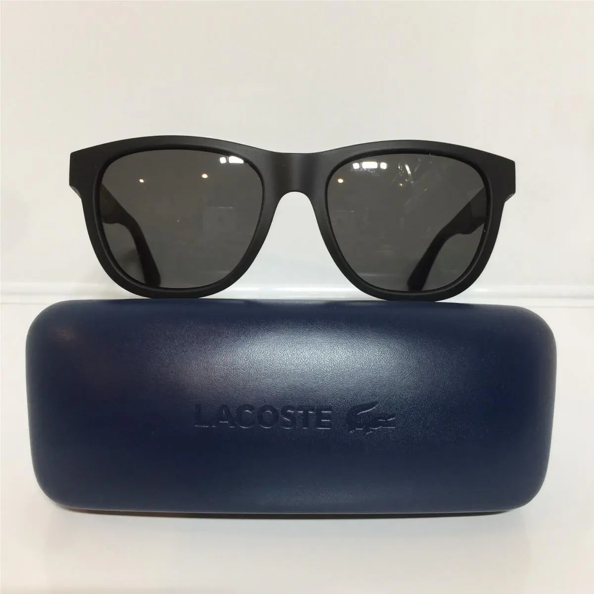 Lacoste L848S 001 Matte Black Plastic Unisex Sunglasses 54mm