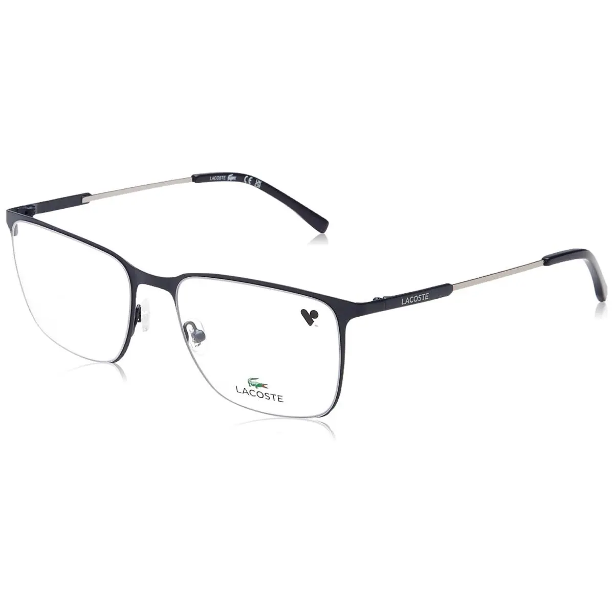 Lacoste L2287 410 Matte Blue Eyeglasses 55/18/145 with Lacoste Case