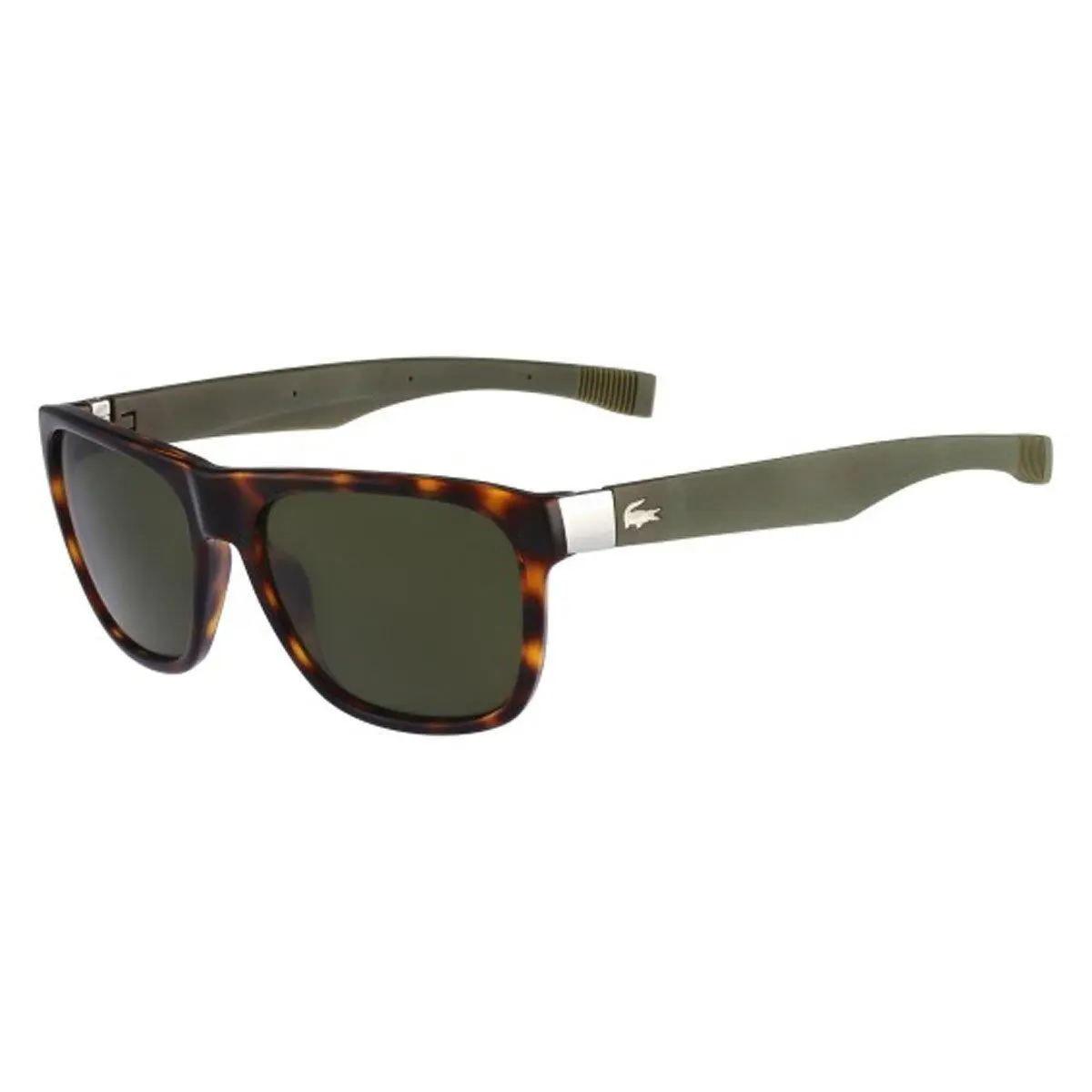 Lacoste L664S 220 Dark Havana Sunglasses with Magnetic Extendable Temples
