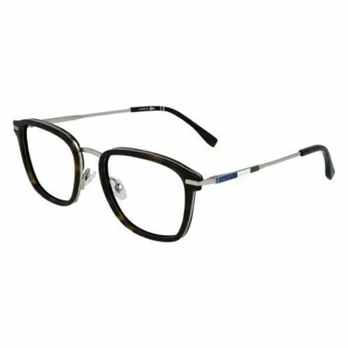 Lacoste L 2604ND 040 Havana Silver Eyeglasses 53mm with Lacoste Case