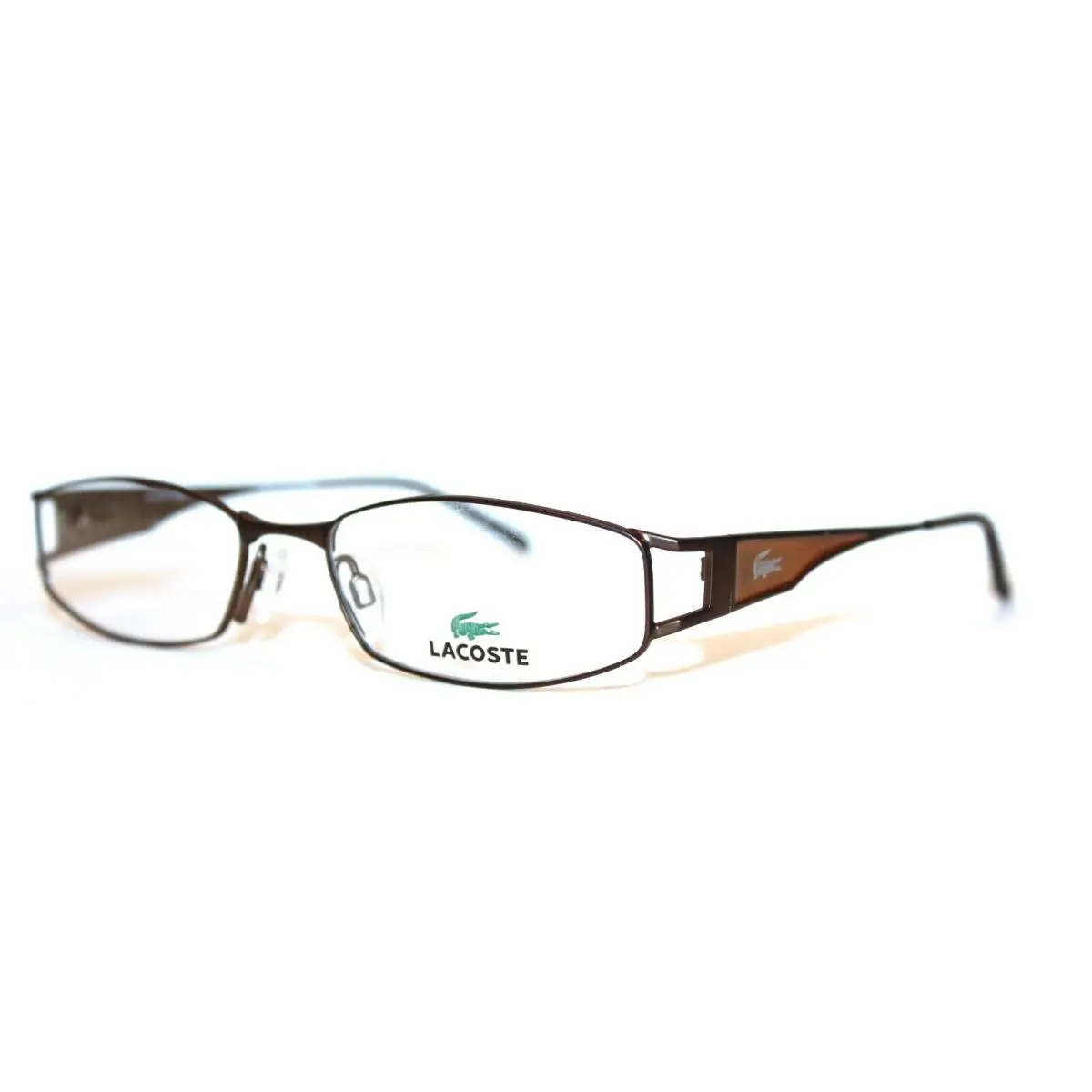 Lacoste LA12202 BR Matte Brown Eyeglasses LA 12202 RX 52-17-135MM