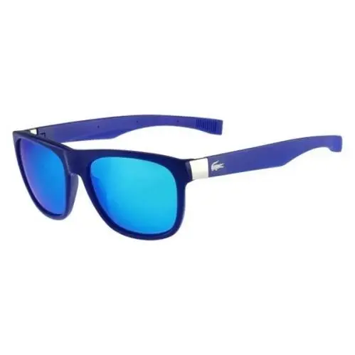 L664S 414 Medium Blue Sunglasses with Magnetic Extendable Temples by Lacoste