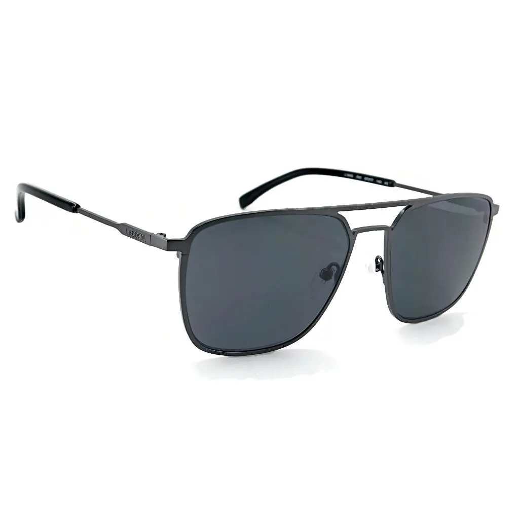 Lacoste Navigator Sunglasses L194S 033 - Matte Gunmetal / Gray Lens
