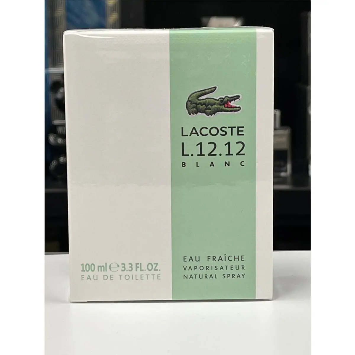 Lacoste L.12.12 Blanc Eau Fraiche Eau de Toilette For Men 3.3 Fl. Oz. / 100ml