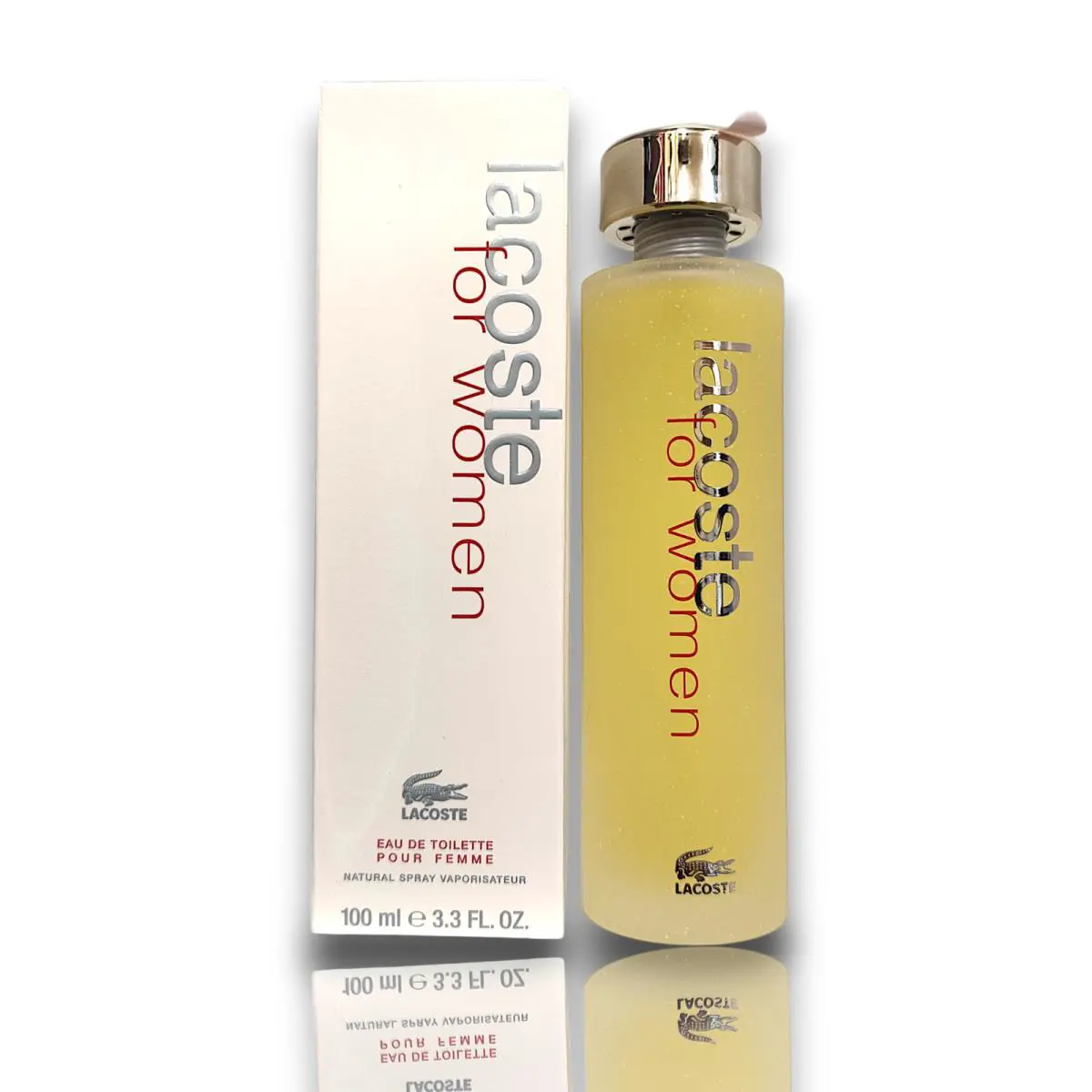 Lacoste For Women Eau De Toilette Pour Femme 3.4 oz Spray Rare Essence
