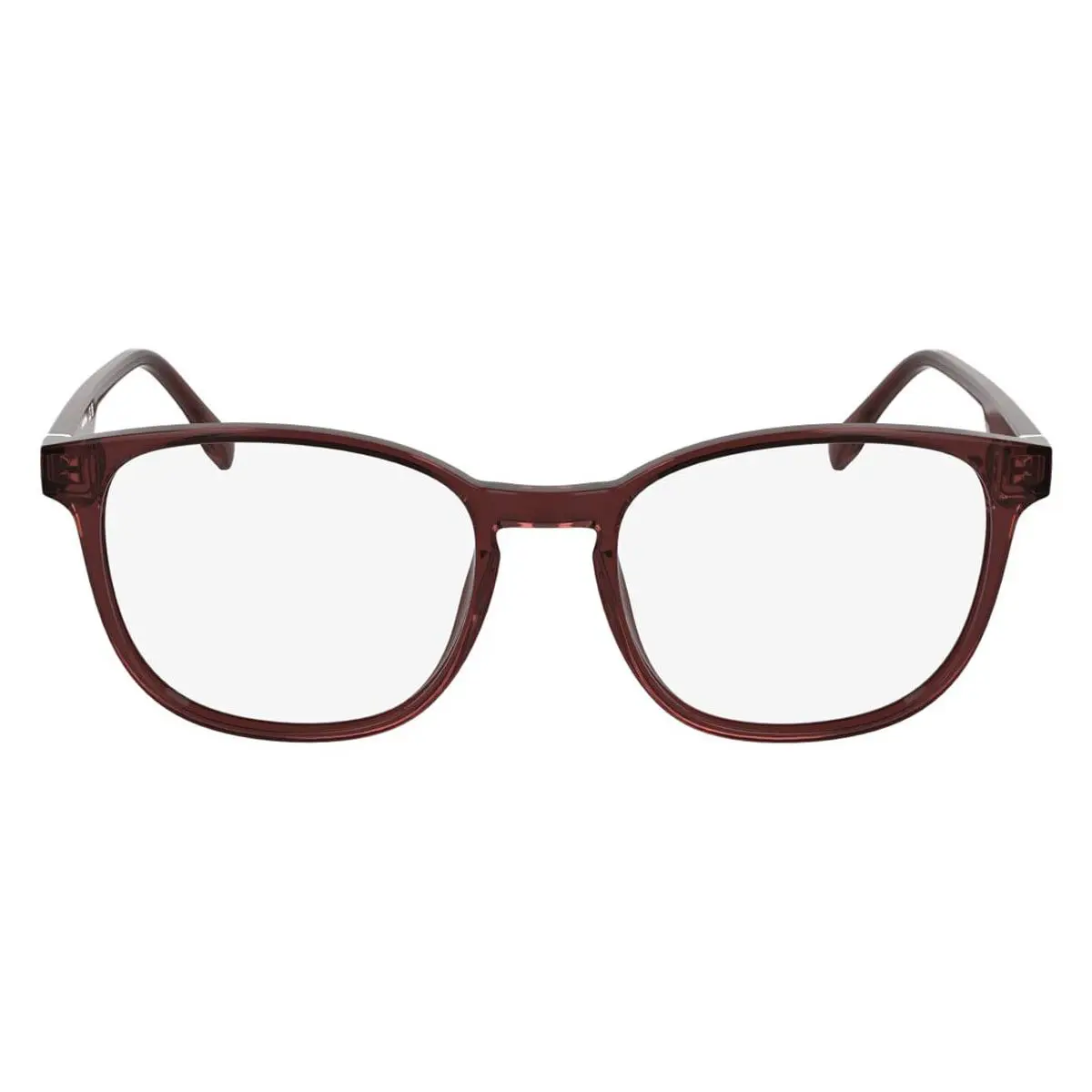 Lacoste L2975 Eyeglasses Male Transparent Burgundy 54mm