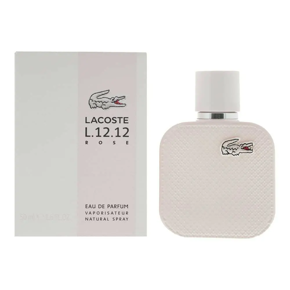 Lacoste L.12.12 Rose 1.6oz. 50ml Eau de Parfum Spray For Women