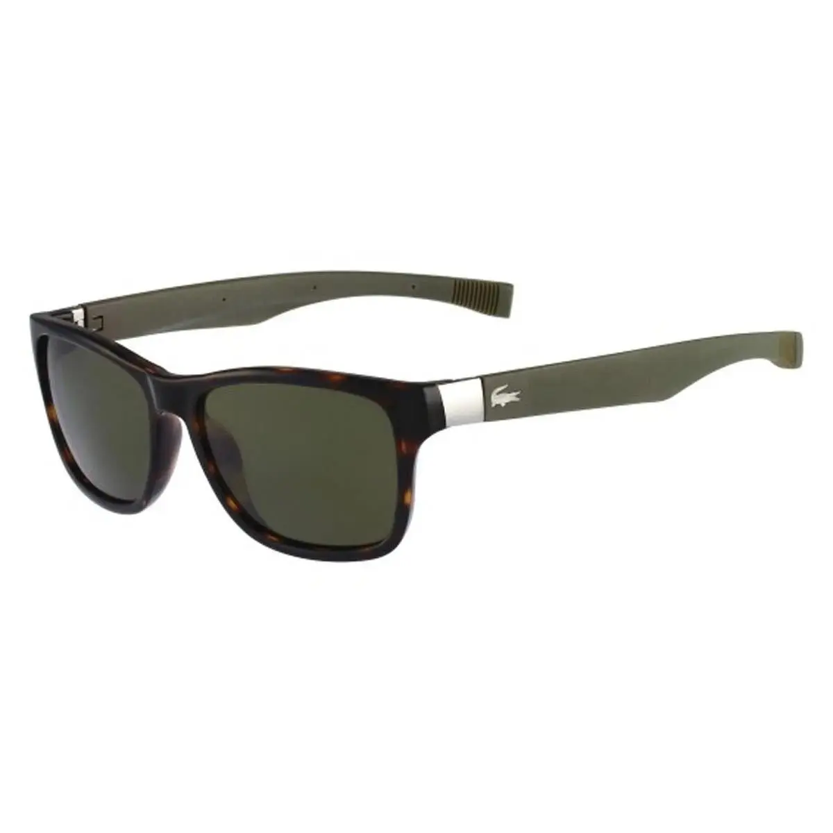 Lacoste L737S 214 Havana Sunglasses with Magnetic Extendable Temples 55mm