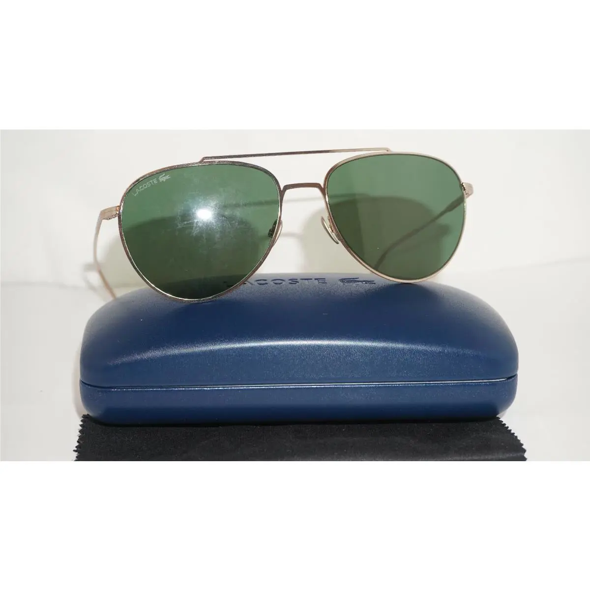 Lacoste Sunglasses Aviator Gold Green L195SPC 714 56 17 140