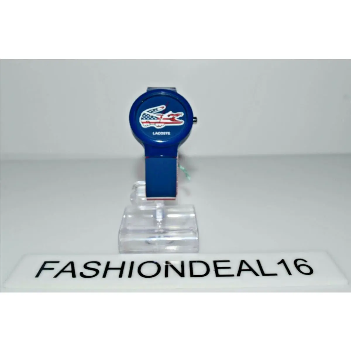 Goa Blue Red Multicolor 2020073 Watch by Lacoste