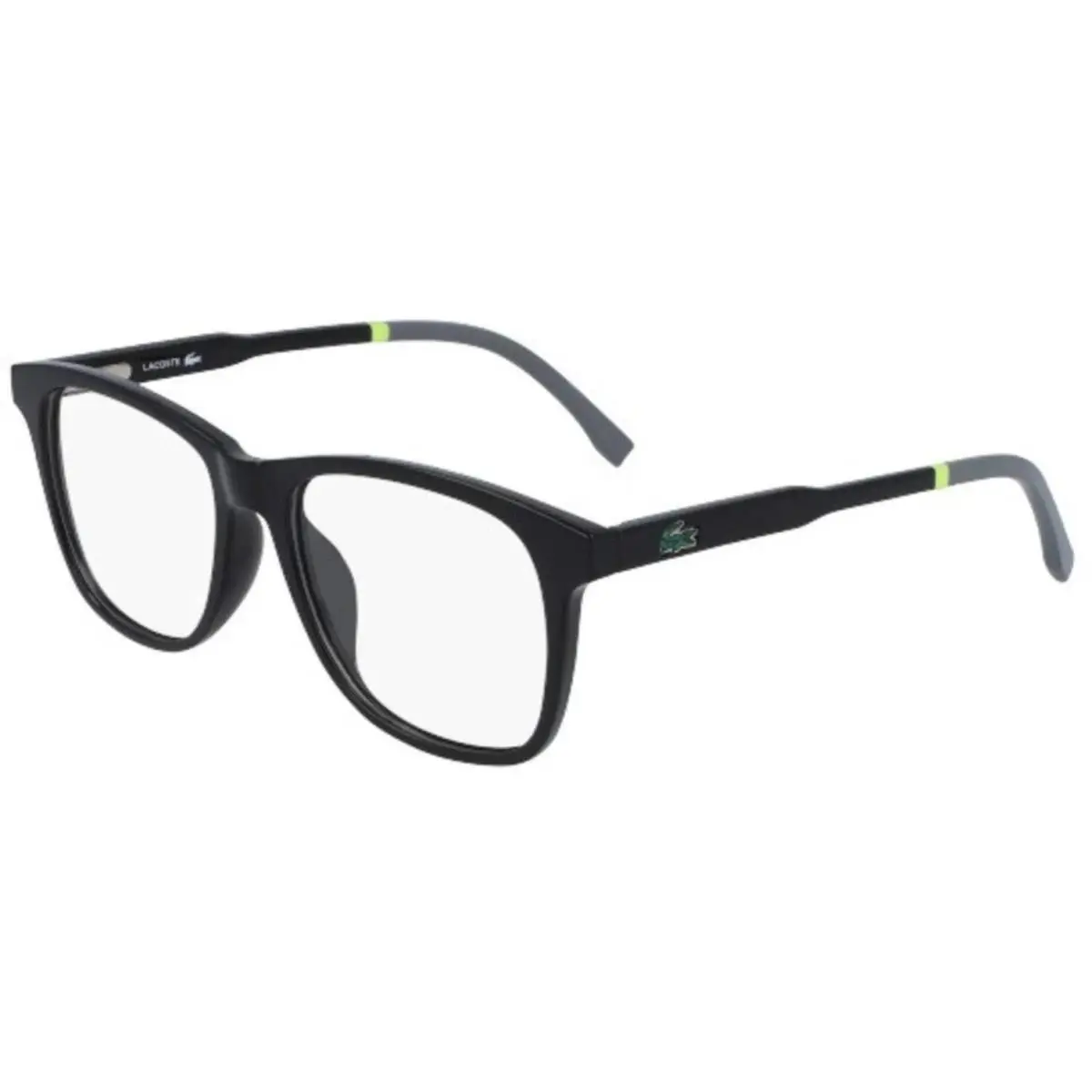 Kids  L3635 001 Black Eyeglasses 49/15/130 with  Case by Lacoste