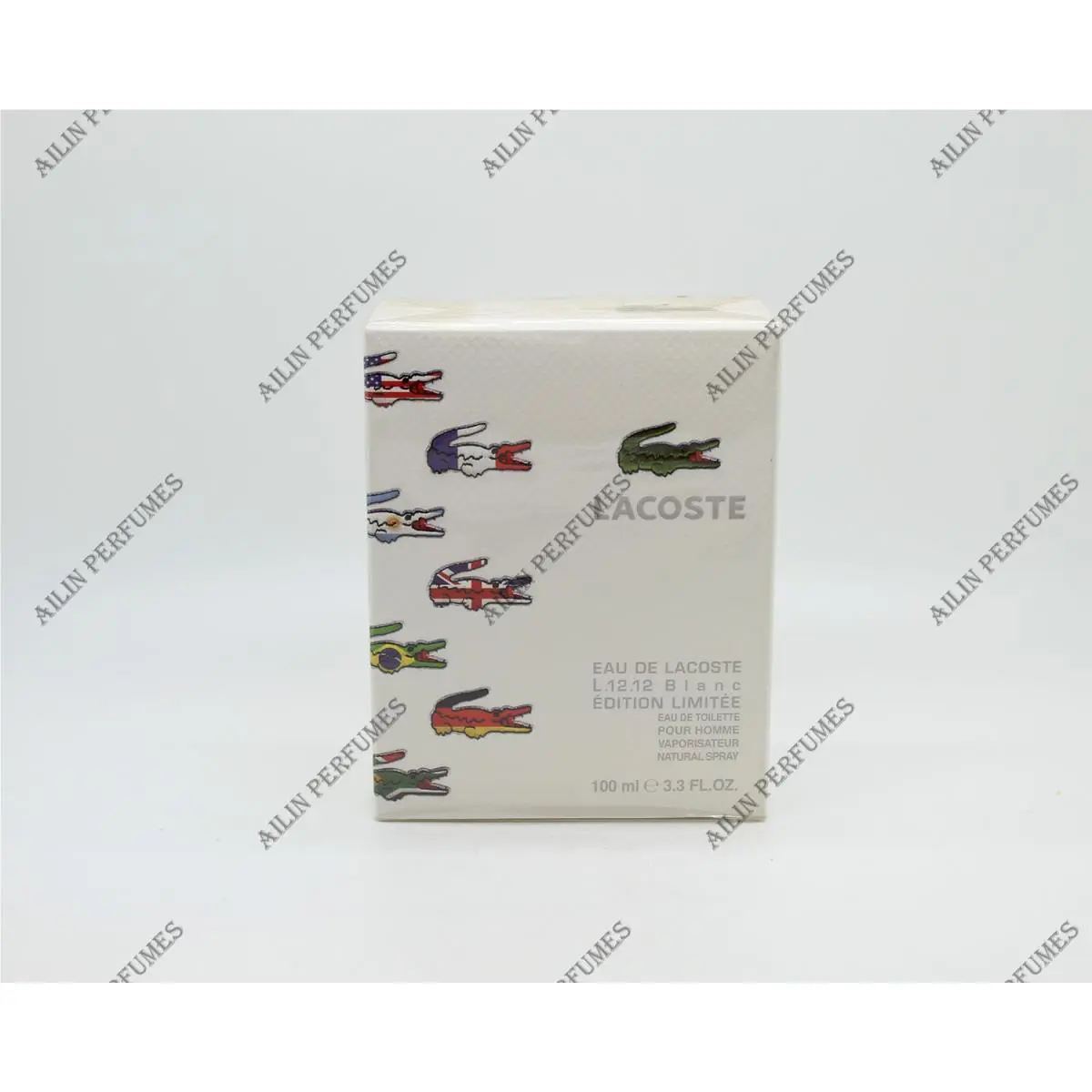 Lacoste L.12.12 Blanc Edition Limitee 3.3oz 100ml Eau De Lacoste Spray For Men