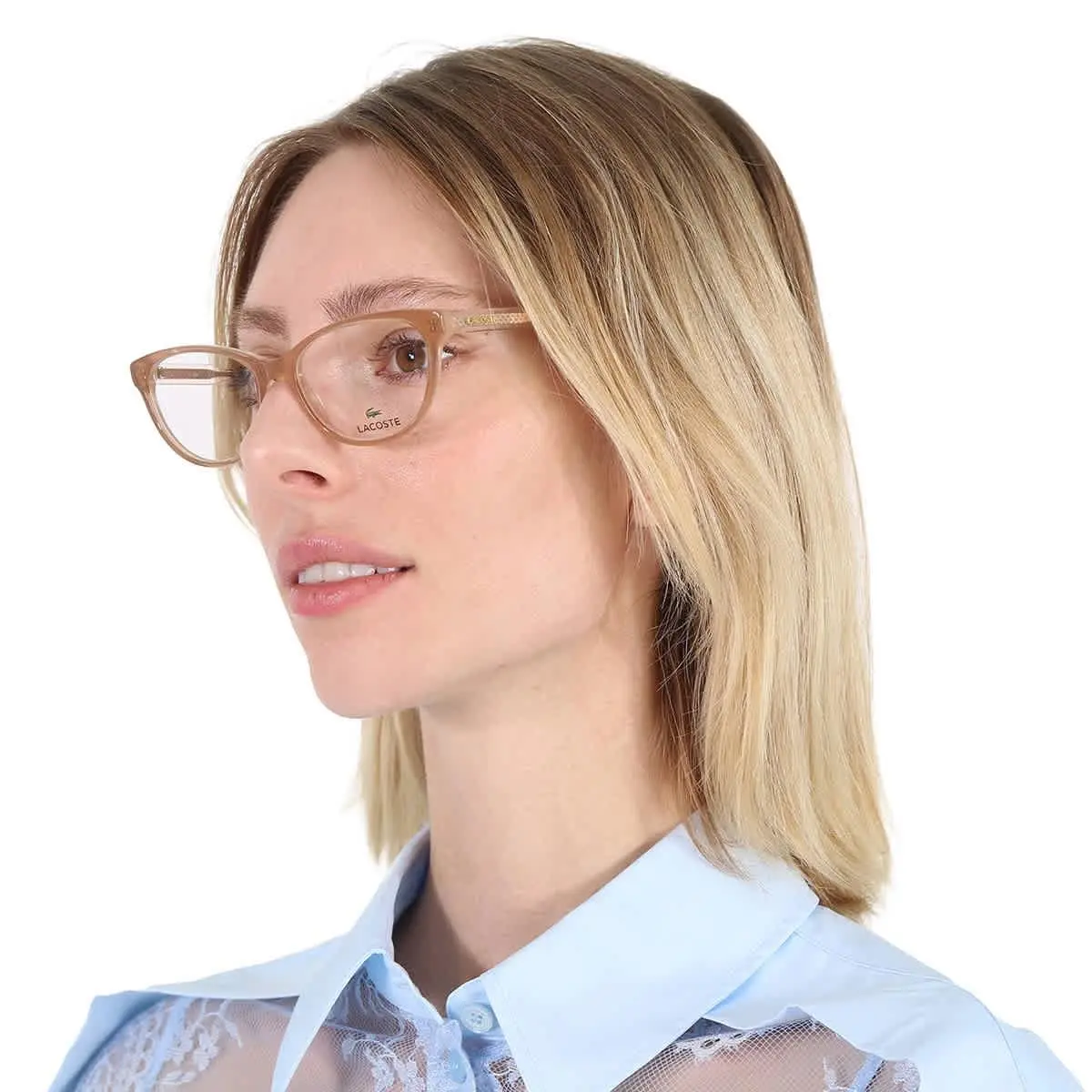 Demo Cat Eye Ladies Eyeglasses L2850 662 53 L2850 662 53 by Lacoste
