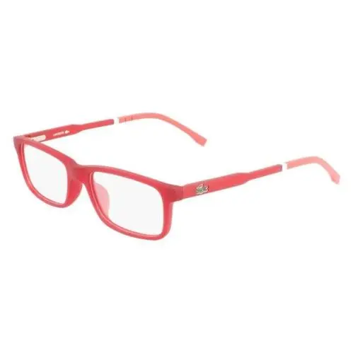Kids Glow in The Dark  L3646 615 Matte Red Lumi Eyeglasses 49/16/140 by Lacoste