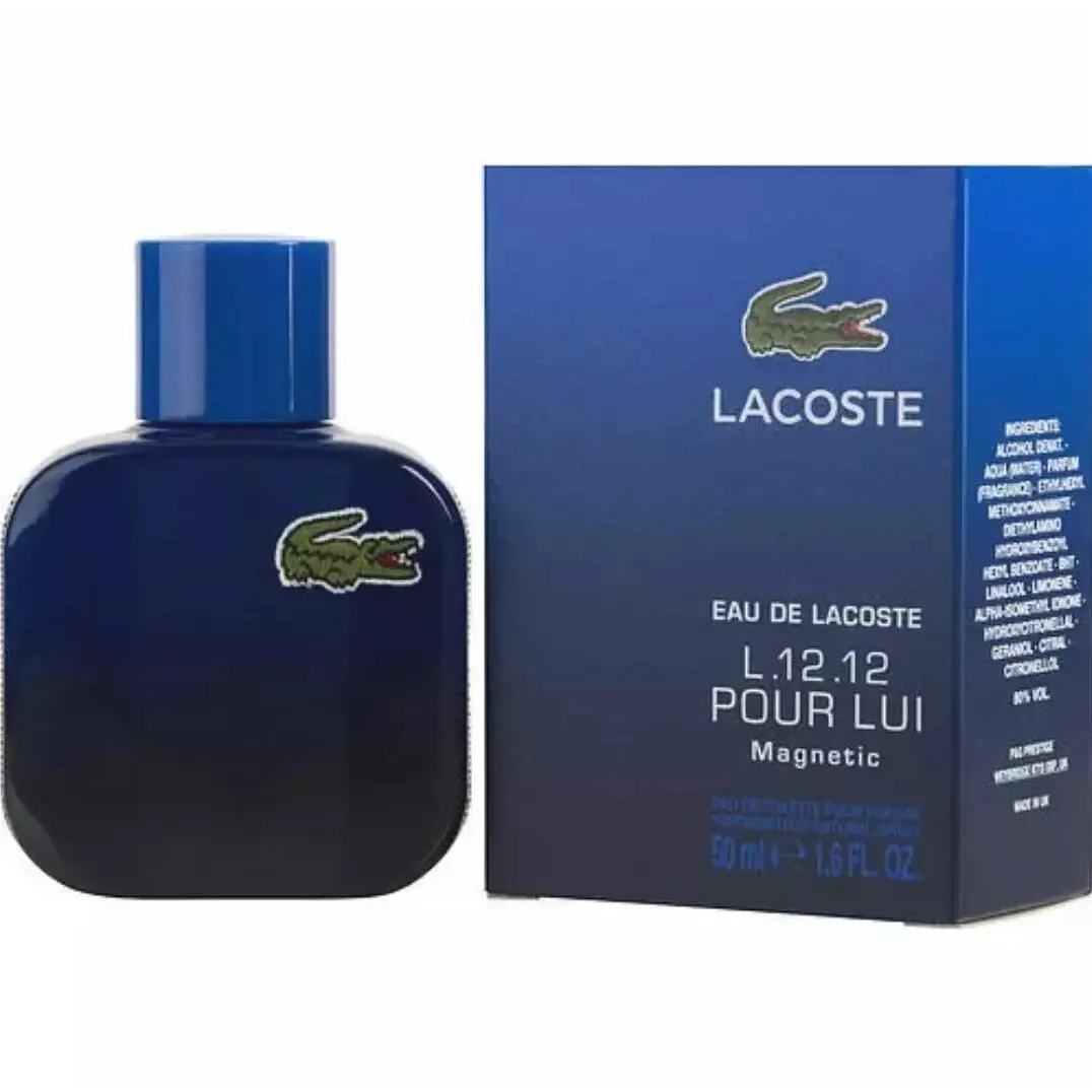 Lacoste Eau de Lacoste For Men L.12.12 Magnetic Pour Lui 1.6 oz / 50 ml