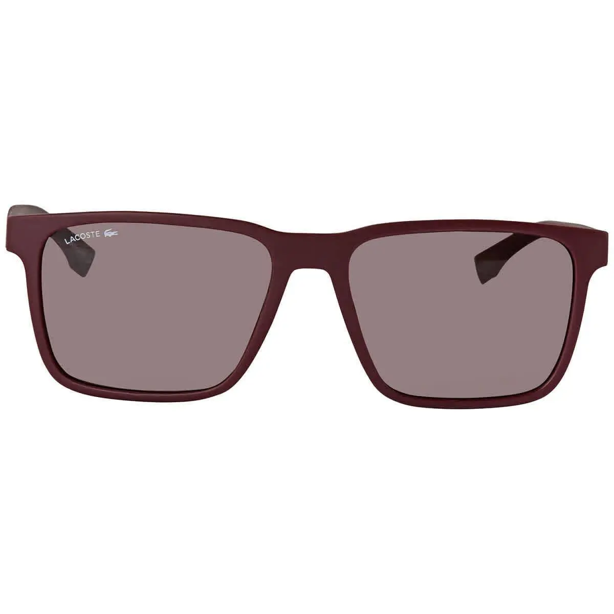 Lacoste Burgundy Square Men`s Sunglasses L872S 604 57