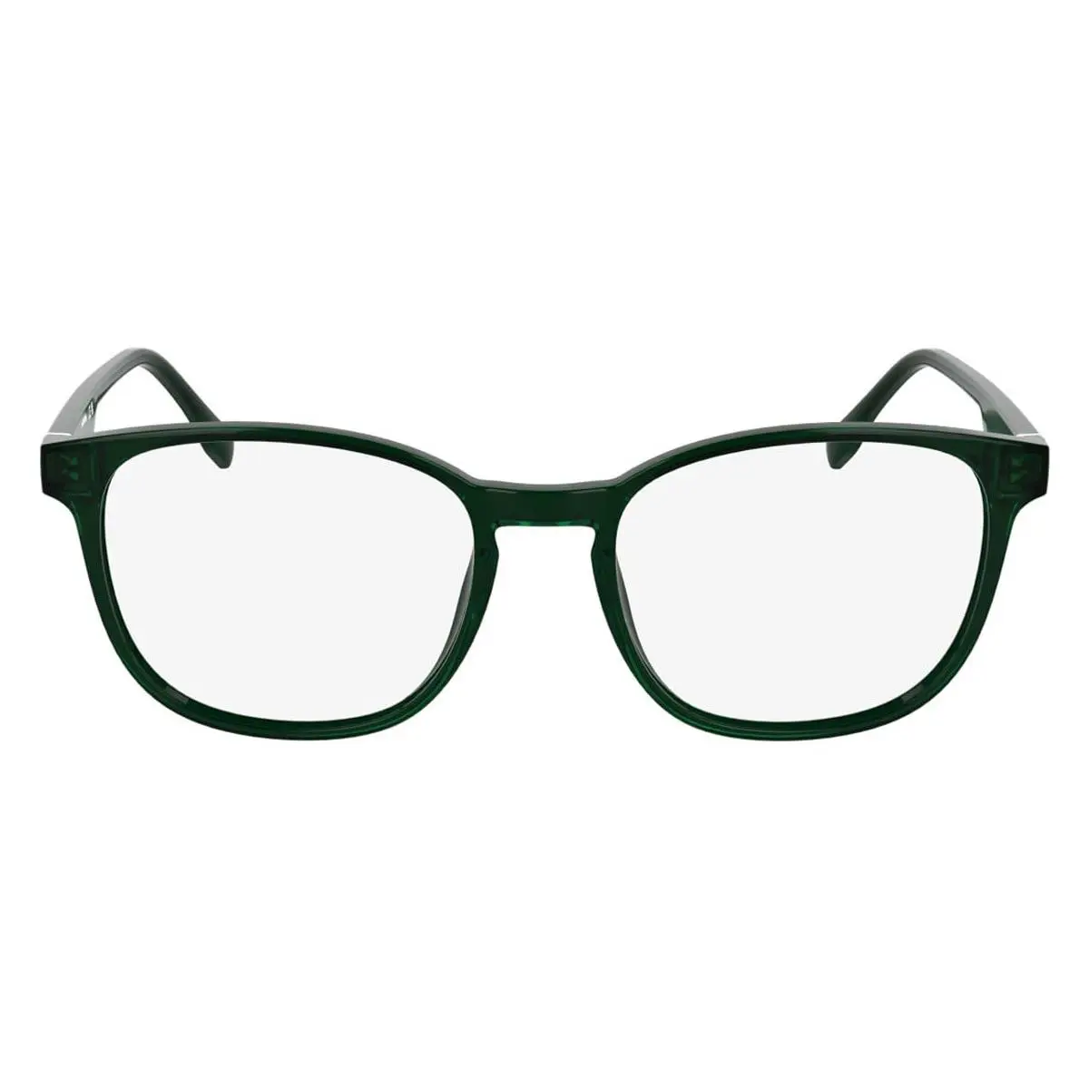 Lacoste L2975 Eyeglasses Male Transparent Green 54mm - Frame: Transparent Green, Lens: Demo