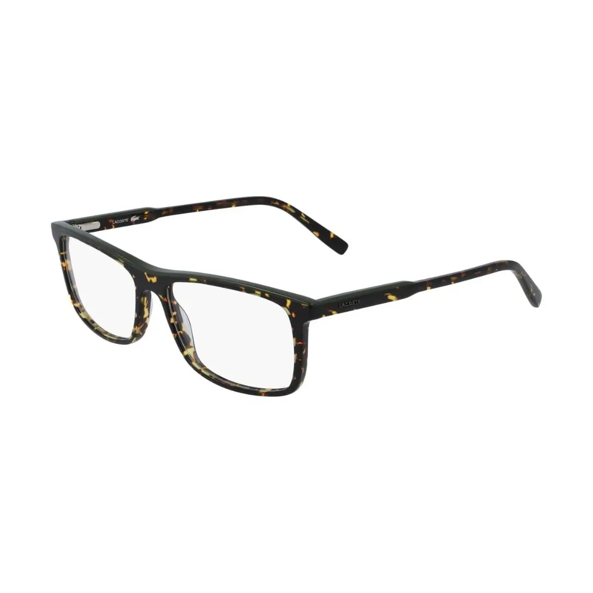 Lacoste L2860-215-55 Eyeglasses 0mm - Frame: Havana Military Green