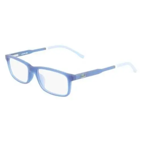 Kids Glow in The Dark  L3646 424 Matte Blue Lumi Eyeglasses 49/16/140 by Lacoste